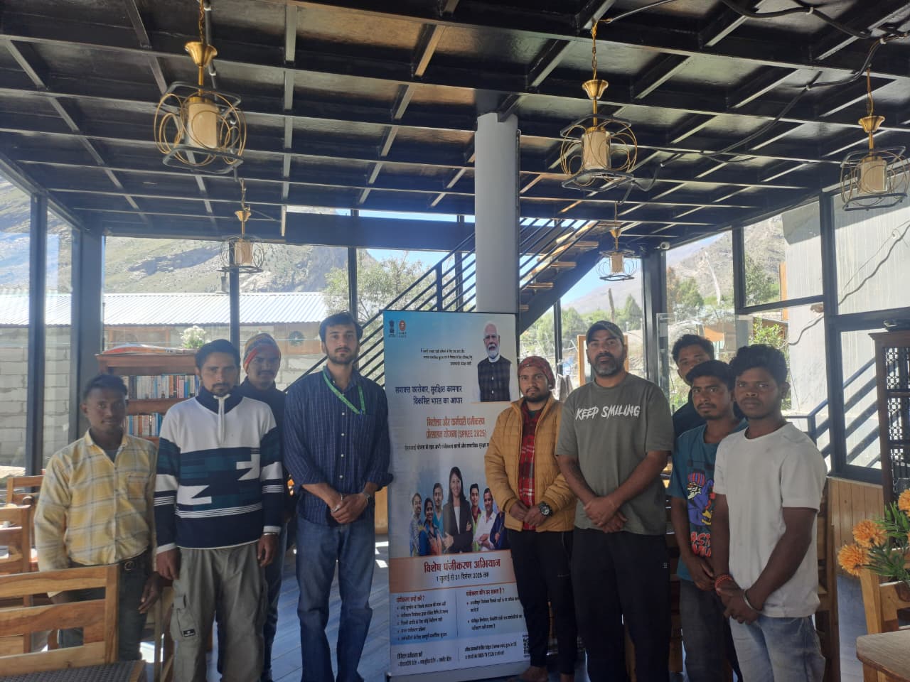 SPREE Awareness Camp held on 18-09-2025 at ,Baddi,Nalagarh,Keylong,Parwanoo,Sirmaur,Kangra,Bilaspur,Una ,Mandi and Manali.