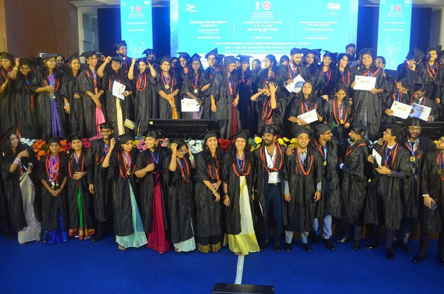 Third Graduation Day Ceremony at ESIC Medical College and Hospital. KK. Nagar Chennai